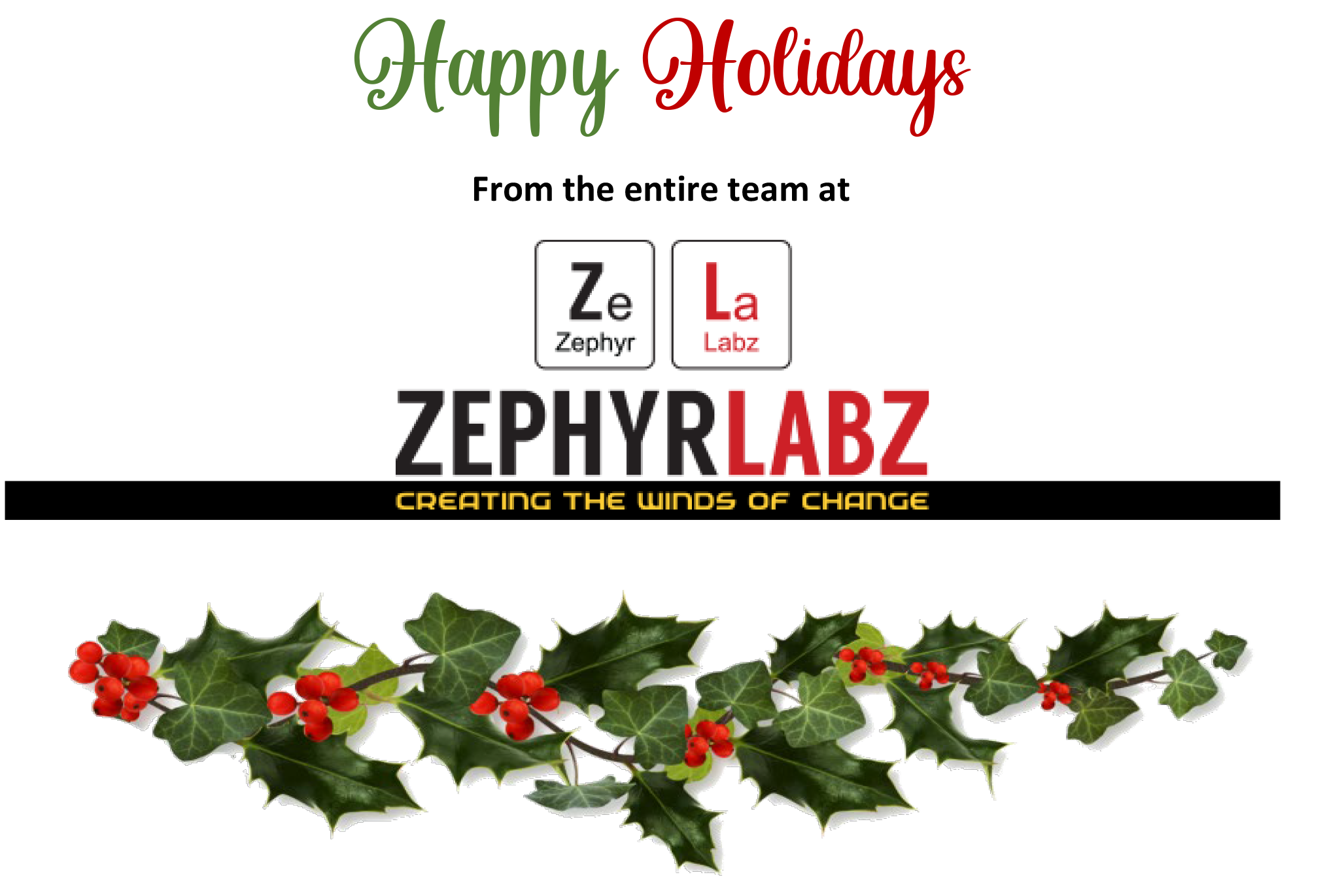 Zephyr Labz End of Holiday Year image